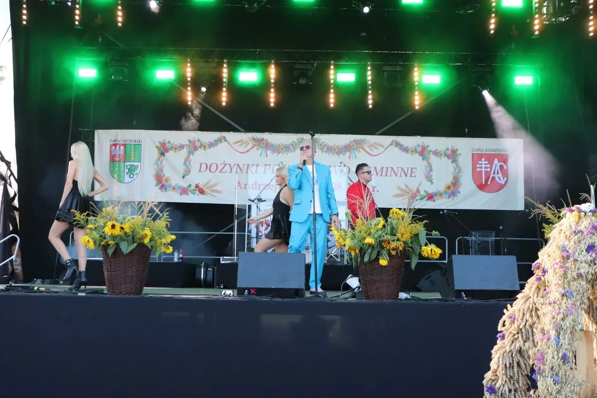 Dożynki Powiatowo-Gminne w Andrzejewie (zdjęcia, wideo)