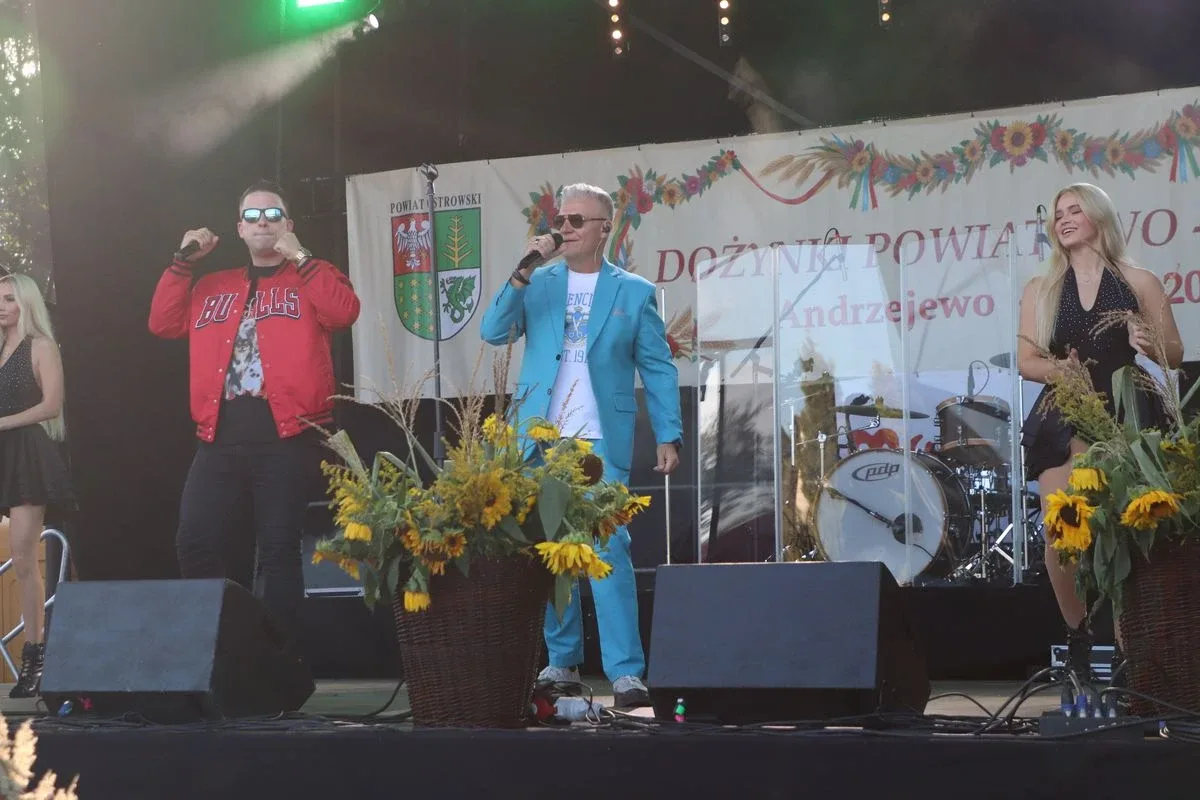 Dożynki Powiatowo-Gminne w Andrzejewie (zdjęcia, wideo)