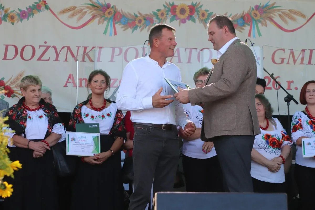 Dożynki Powiatowo-Gminne w Andrzejewie (zdjęcia, wideo)