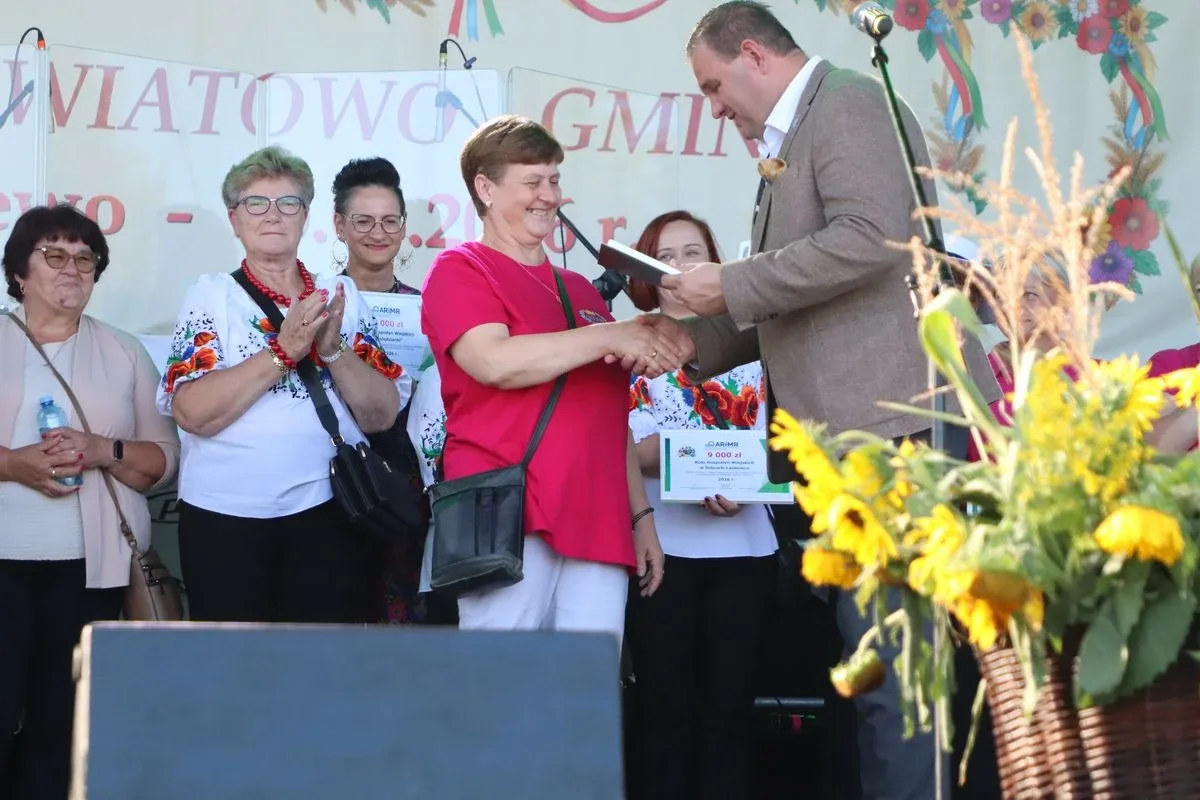 Dożynki Powiatowo-Gminne w Andrzejewie (zdjęcia, wideo)