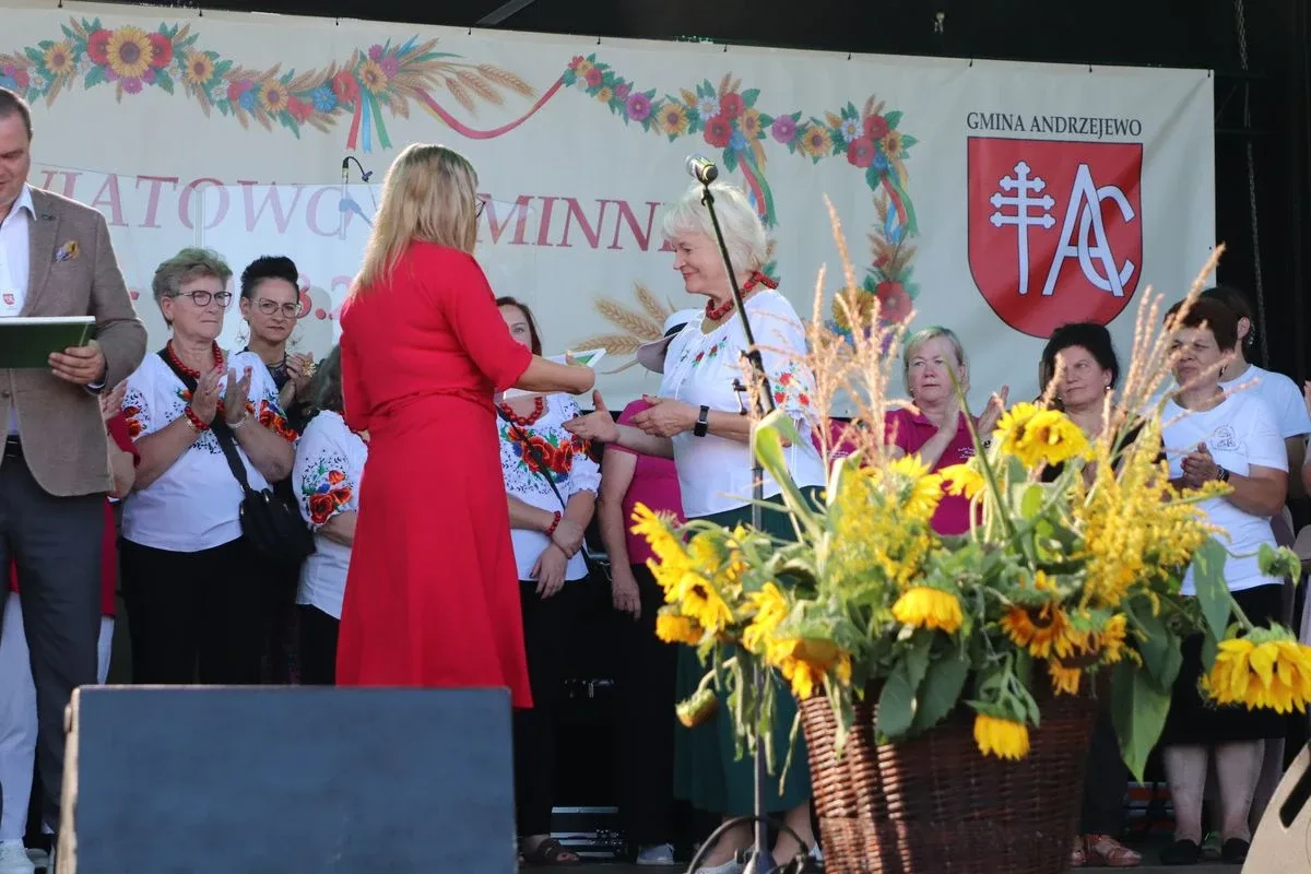 Dożynki Powiatowo-Gminne w Andrzejewie (zdjęcia, wideo)