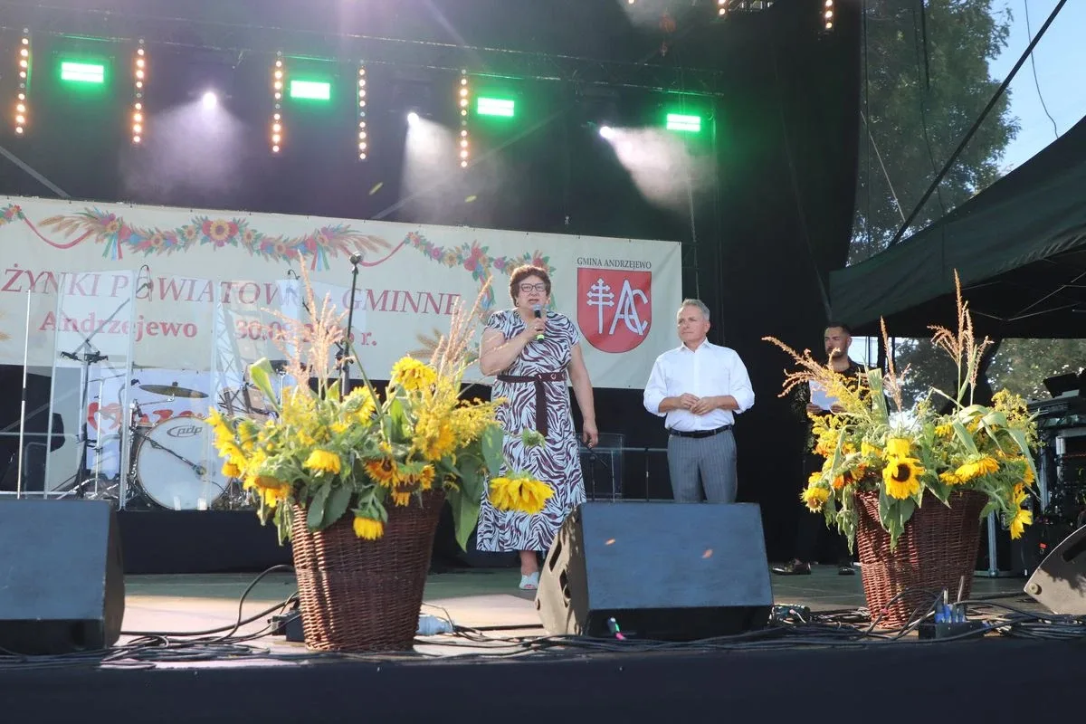Dożynki Powiatowo-Gminne w Andrzejewie (zdjęcia, wideo)