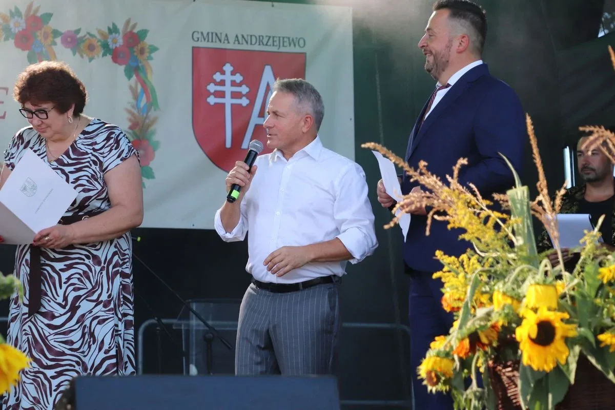 Dożynki Powiatowo-Gminne w Andrzejewie (zdjęcia, wideo)