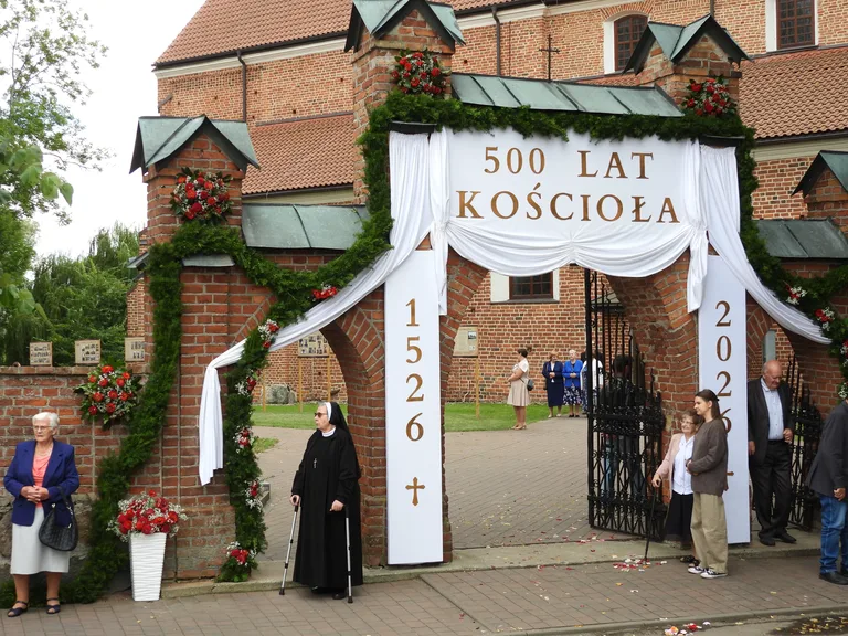 500-lecie kościoła w Andrzejewie. Fot. H. Chromińska