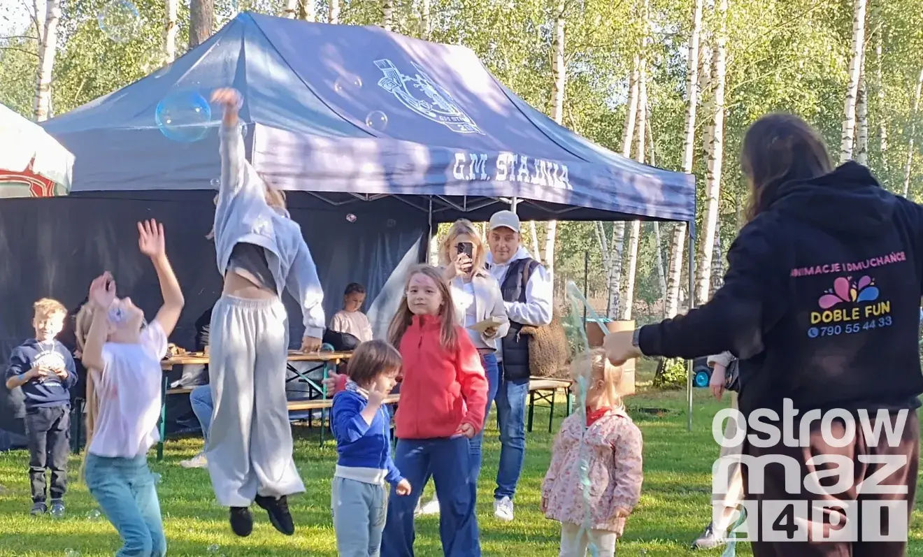 Piknik na zakończenie wakacji w Rostkach Wielkich. Fot. H. Chromińska