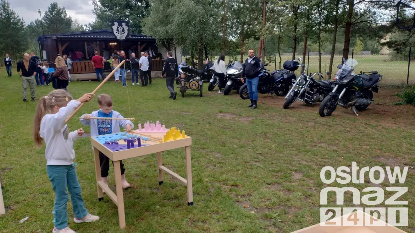 Piknik na zakończenie wakacji w Rostkach Wielkich. Fot. H. Chromińska