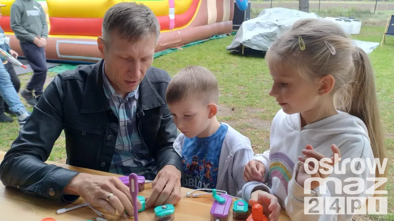 Piknik na zakończenie wakacji w Rostkach Wielkich. Fot. H. Chromińska