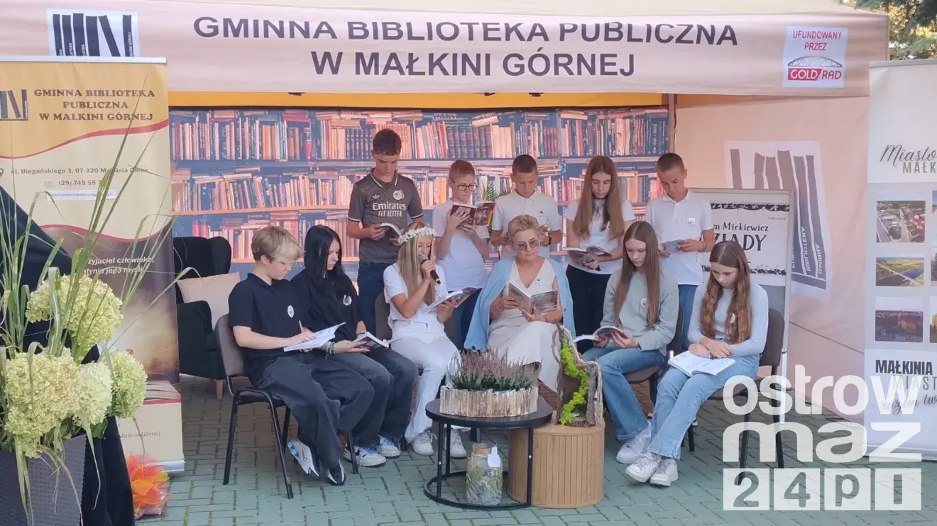 Narodowe Czytanie 2026 w Małkini Górnej