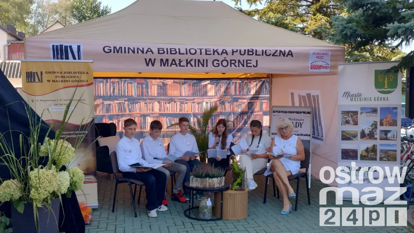 Narodowe Czytanie 2026 w Małkini Górnej