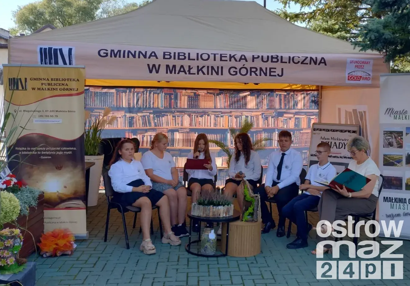 Narodowe Czytanie 2026 w Małkini Górnej