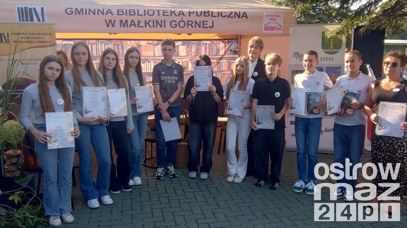 Narodowe Czytanie 2026 w Małkini Górnej
