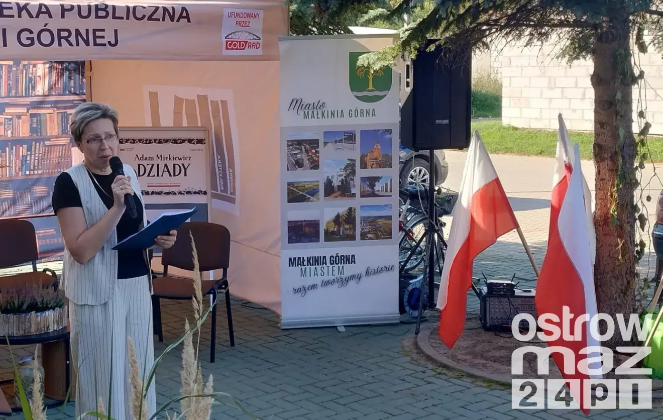 Narodowe Czytanie 2026 w Małkini Górnej