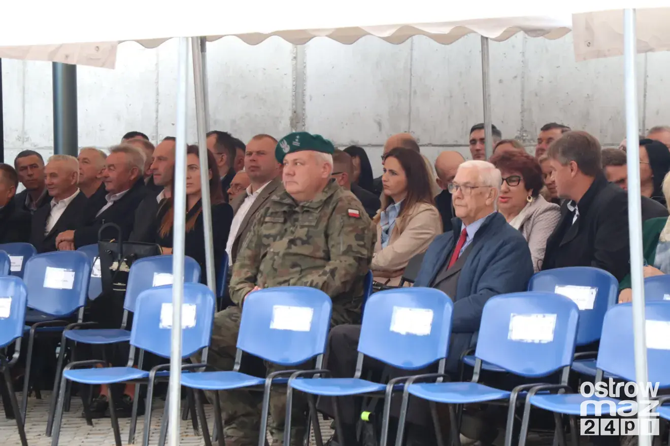 Prezydent Karol Nawrocki na otwarciu strzelnicy w Bogutach-Piankach