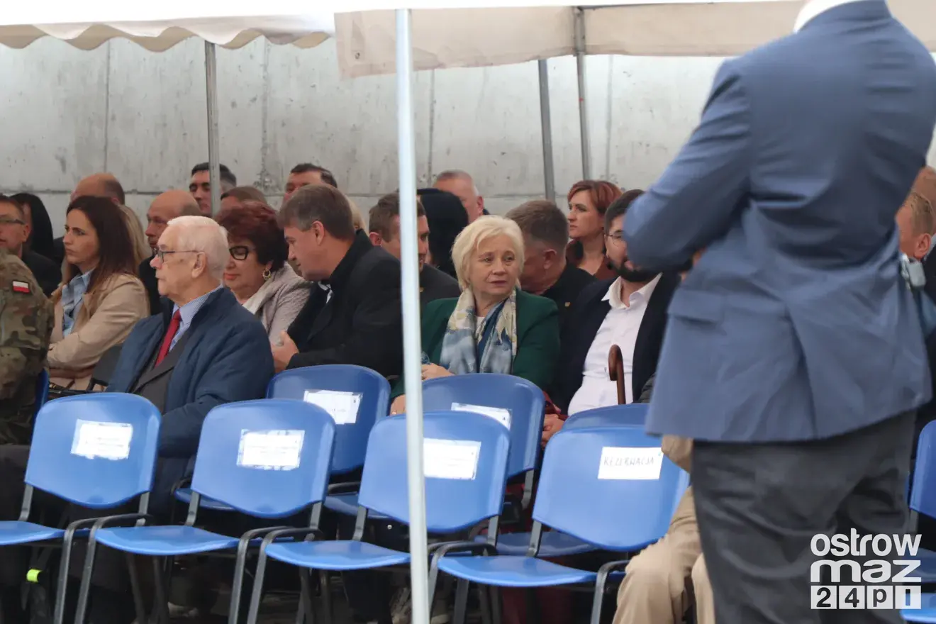 Prezydent Karol Nawrocki na otwarciu strzelnicy w Bogutach-Piankach
