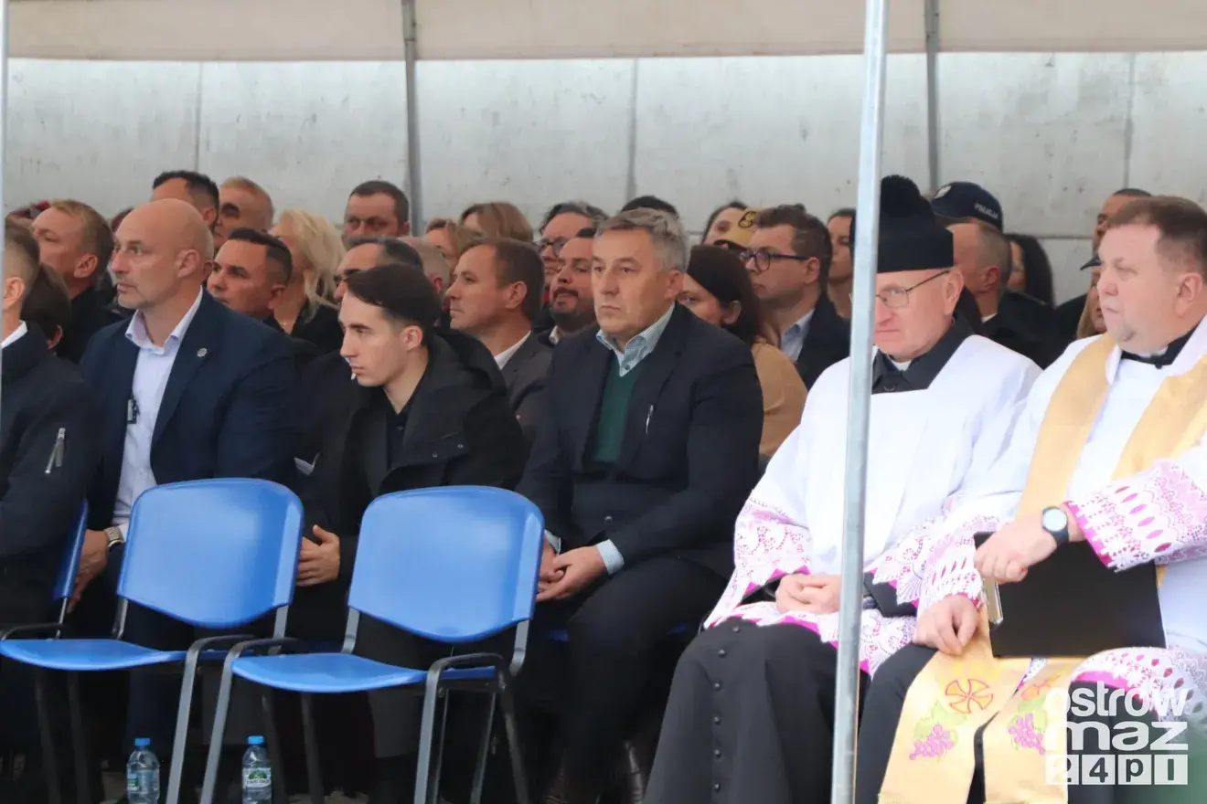 Prezydent Karol Nawrocki na otwarciu strzelnicy w Bogutach-Piankach