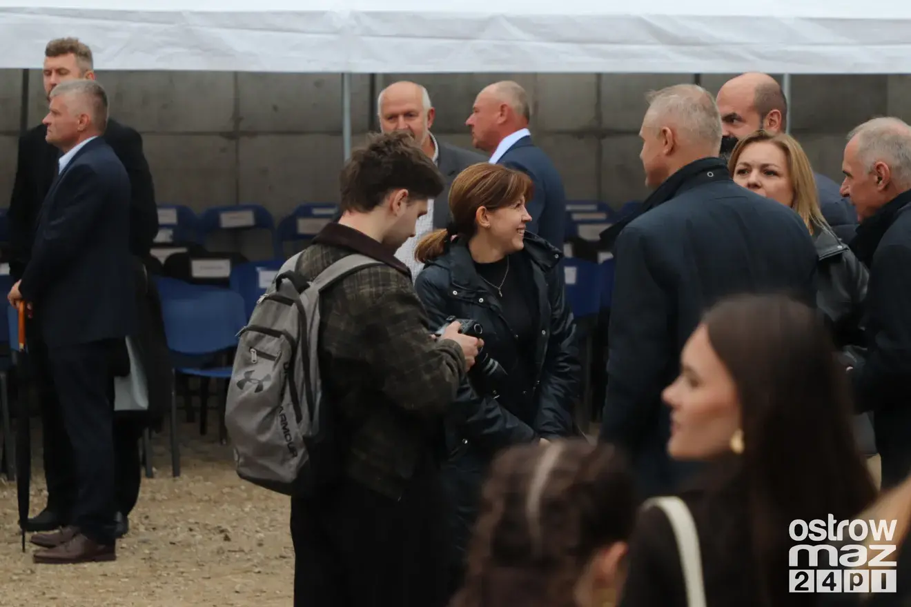 Prezydent Karol Nawrocki na otwarciu strzelnicy w Bogutach-Piankach