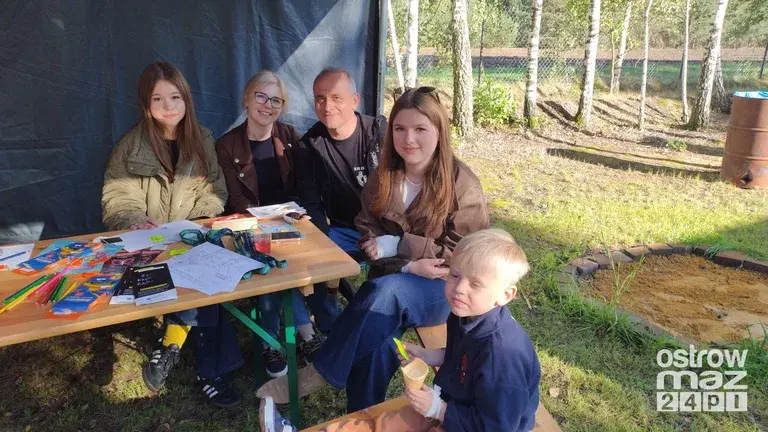Piknik na zakończenie wakacji w Rostkach Wielkich. Fot. H. Chromińska