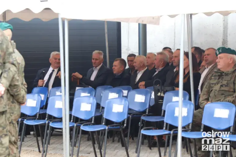 Prezydent Karol Nawrocki na otwarciu strzelnicy w Bogutach-Piankach
