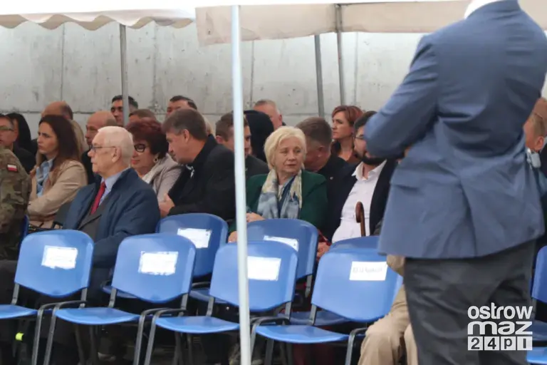 Prezydent Karol Nawrocki na otwarciu strzelnicy w Bogutach-Piankach
