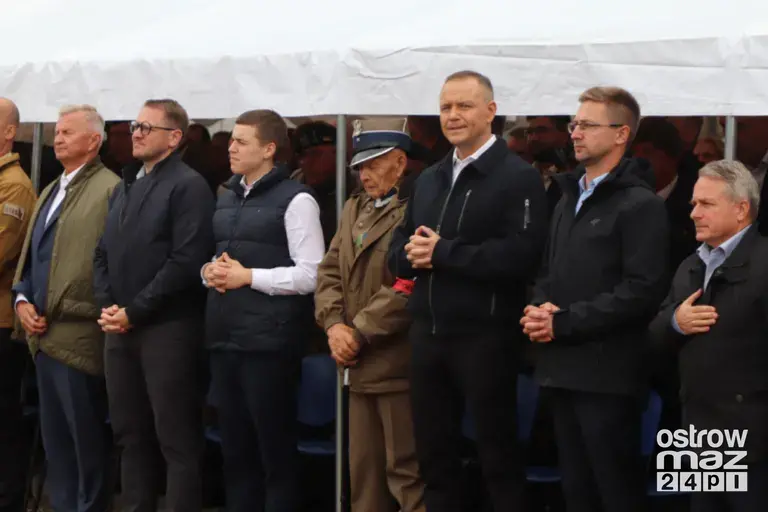 Prezydent Karol Nawrocki na otwarciu strzelnicy w Bogutach-Piankach