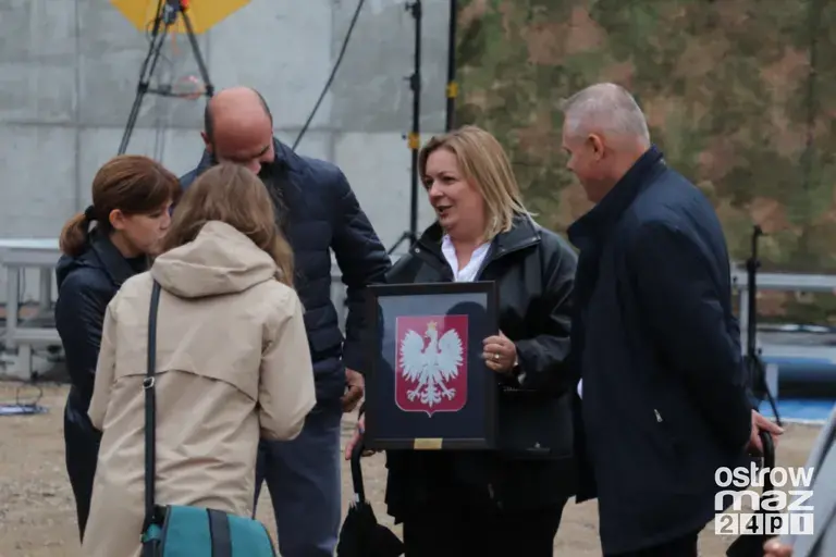 Prezydent Karol Nawrocki na otwarciu strzelnicy w Bogutach-Piankach