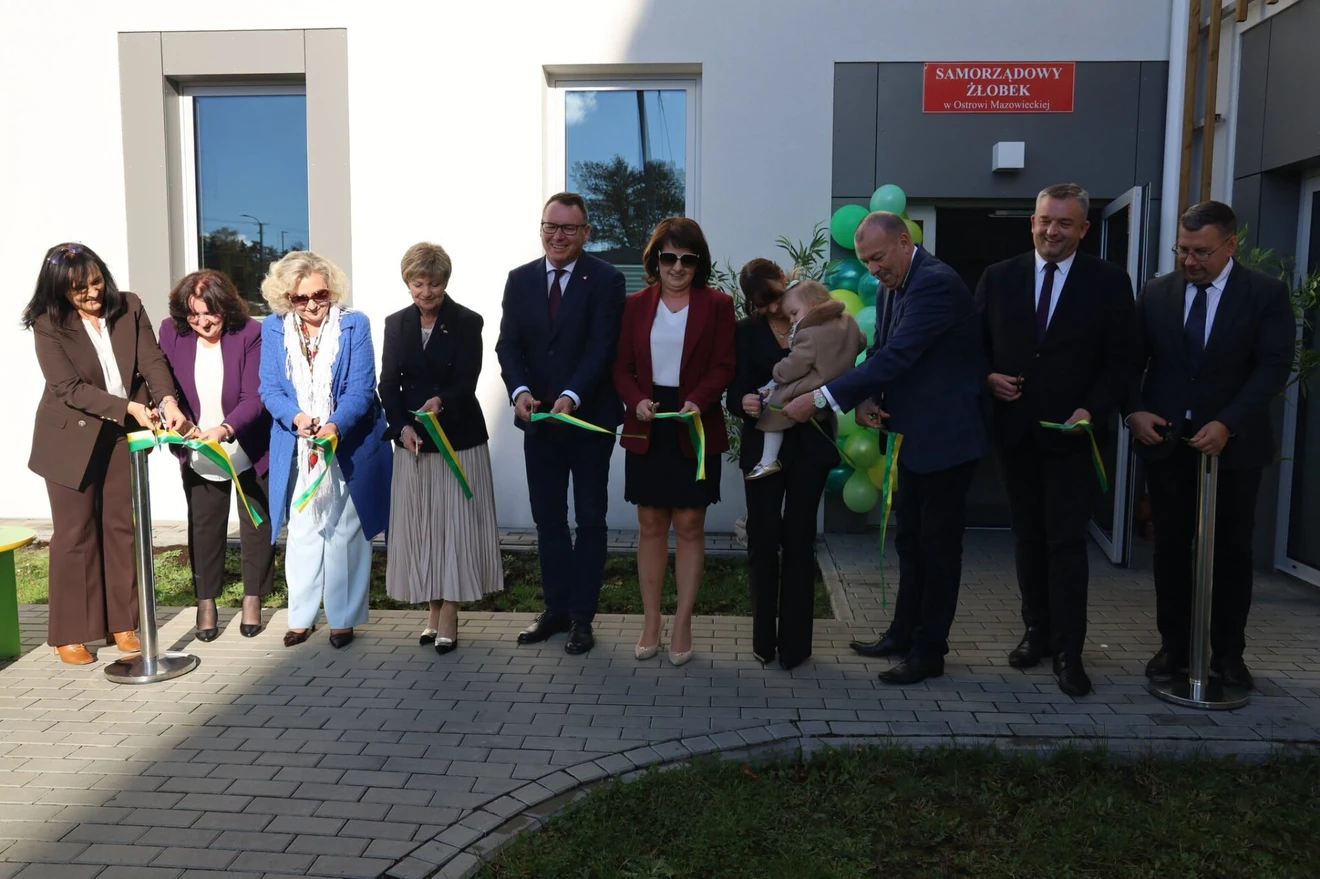 Samorządowy żłobek w Ostrowi uroczyście otwarty