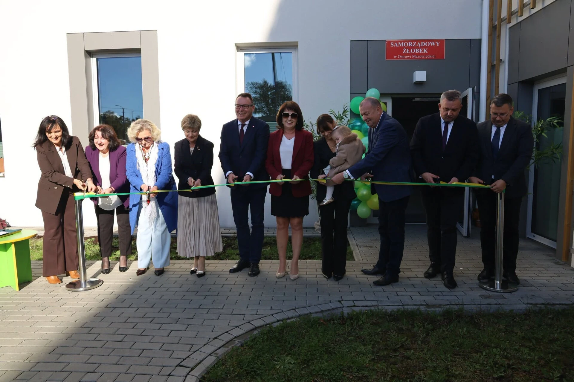 Uroczyste otwarcie żłobka samorządowego w Ostrowi Mazowieckiej
