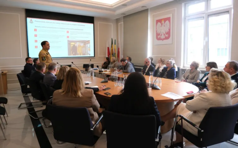 Ważne szkolenia w powiecie ostrowskim. Mówili o bezpieczeństwie dzieci w szkołach