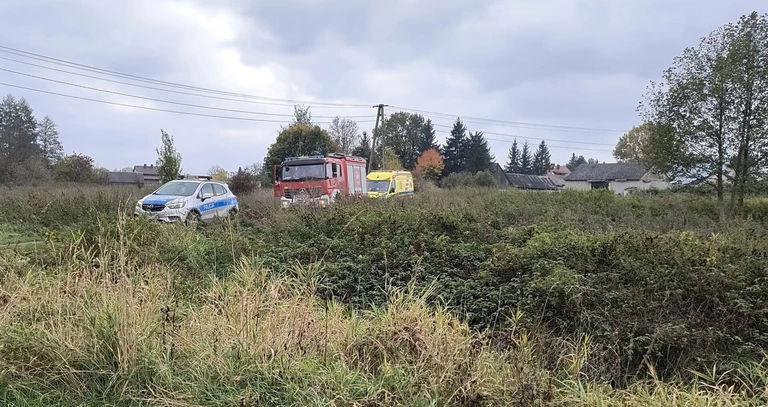 Mężczyzna wpadł do rzeki. Dramatyczna akcja ratunkowa w Broku