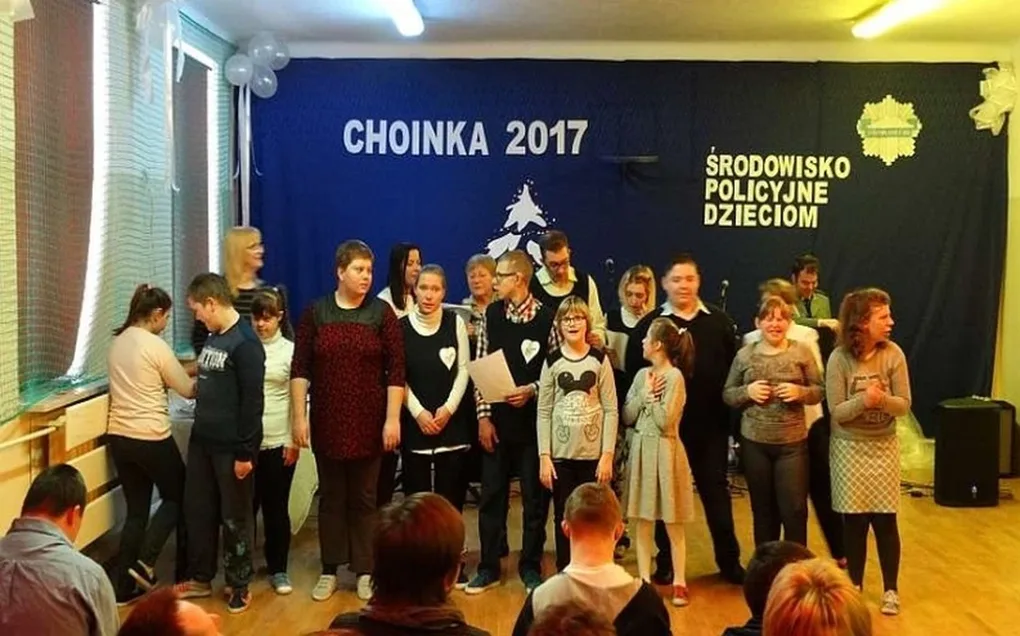 Spotkanie choinkowe w Zuzeli