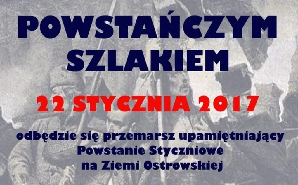 Przemarsz powstańczym szlakiem w Ostrowi Mazowieckiej