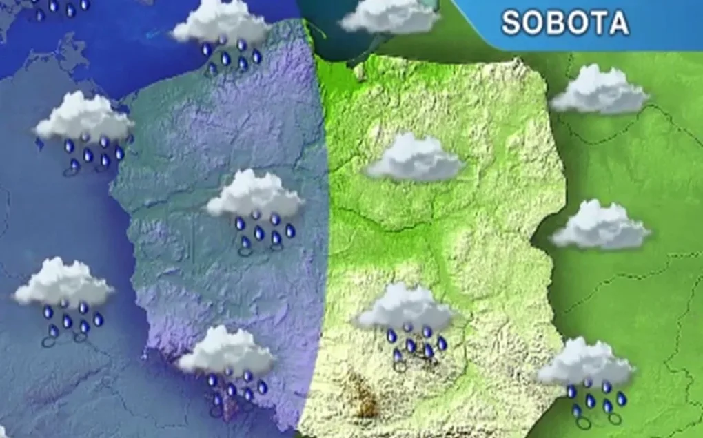 Sobota pochmurna. Uwaga na marznący deszcz (wideo)