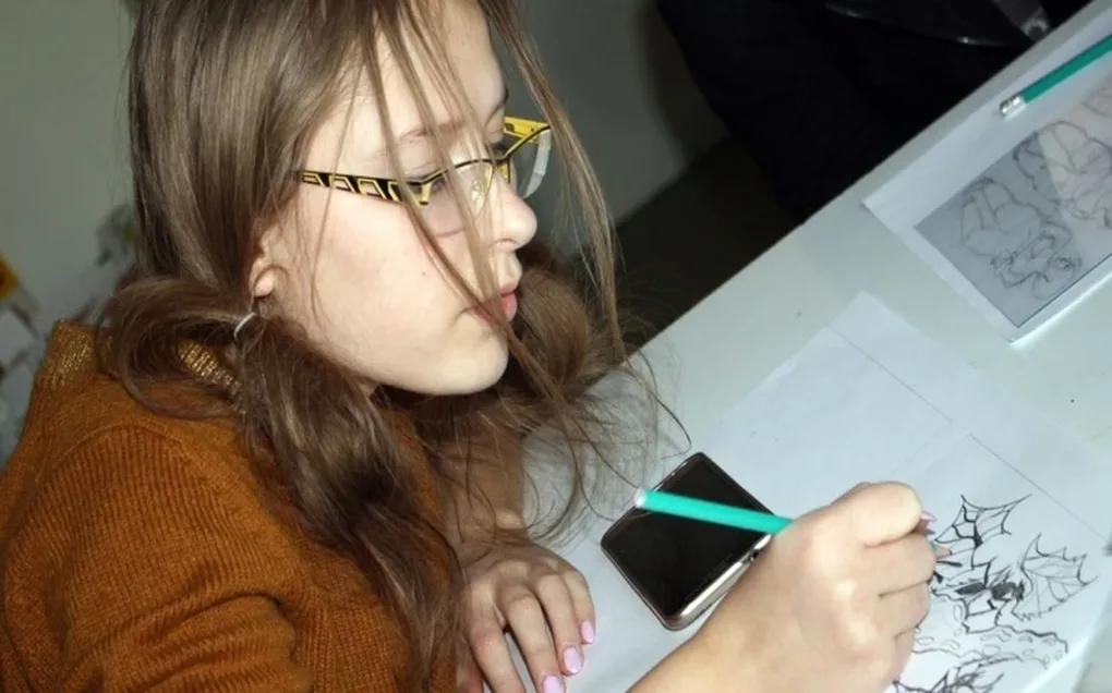 Feryjne spotkanie z grafiką (zdjęcia)