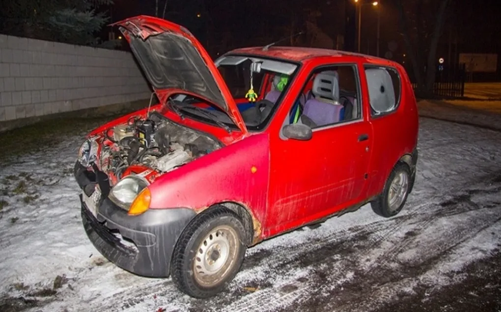 Odnaleziono fiata seicento