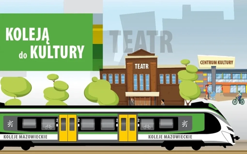 'Koleją do kultury' na Mazowszu
