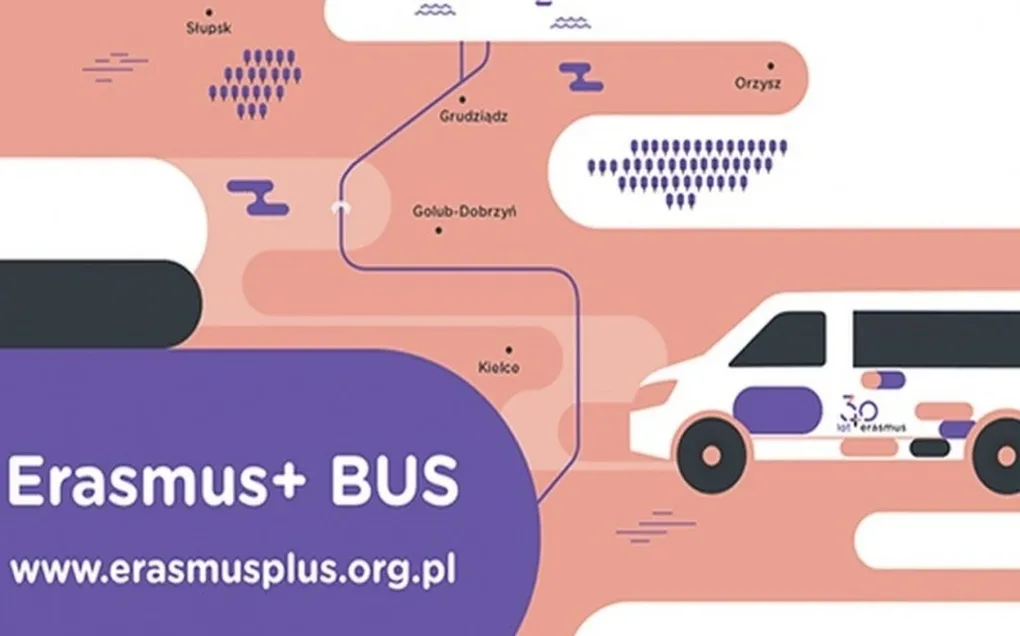 Erasmus+ Bus odwiedzi Ostrów Mazowiecką!