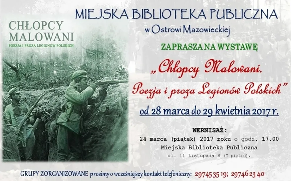 Poezja i proza Legionów Polskich w ostrowskiej bibliotece
