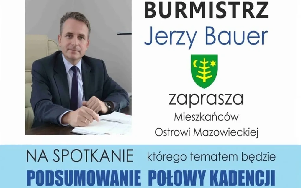 Podsumowanie połowy kadencji włodarza Ostrowi Mazowieckiej