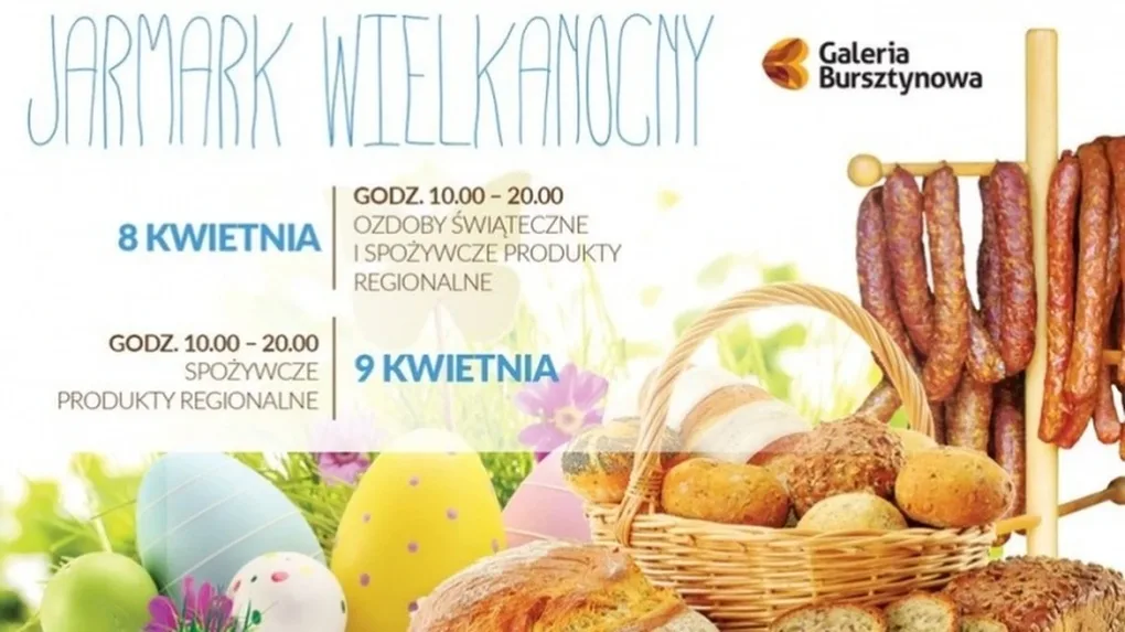 Galeria Bursztynowa zaprasza na Jarmark Wielkanocny