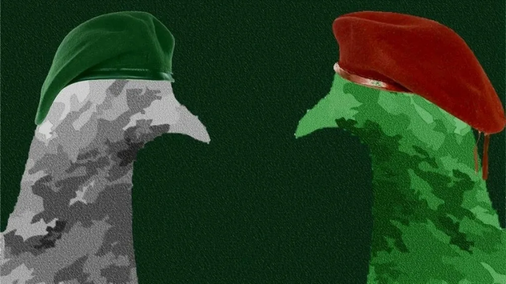 Spektakl 'Dziób w dziób' w ostrowskim teatrze