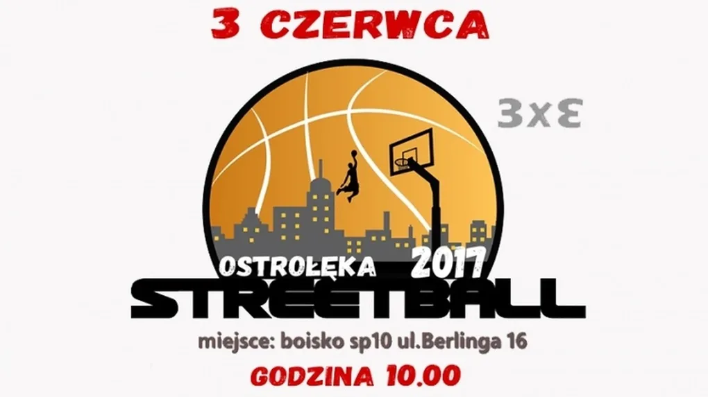 Turniej Streetball 3x3 już w sobotę. Dołącz do gry