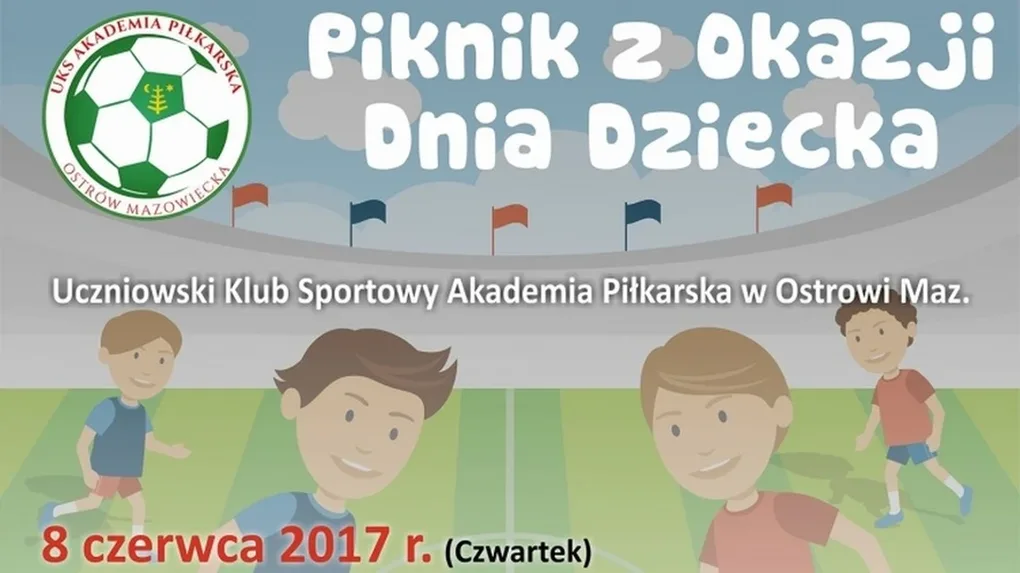Piłkarski piknik na dzień dziecka