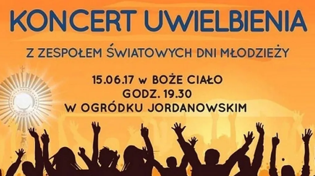 Koncert uwielbienia w Ogródku Jordanowskim