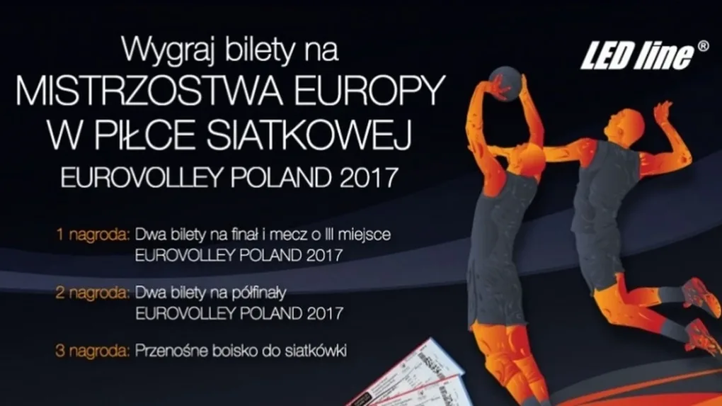 Wygraj bilety na siatkarskie Mistrzostwa Europy