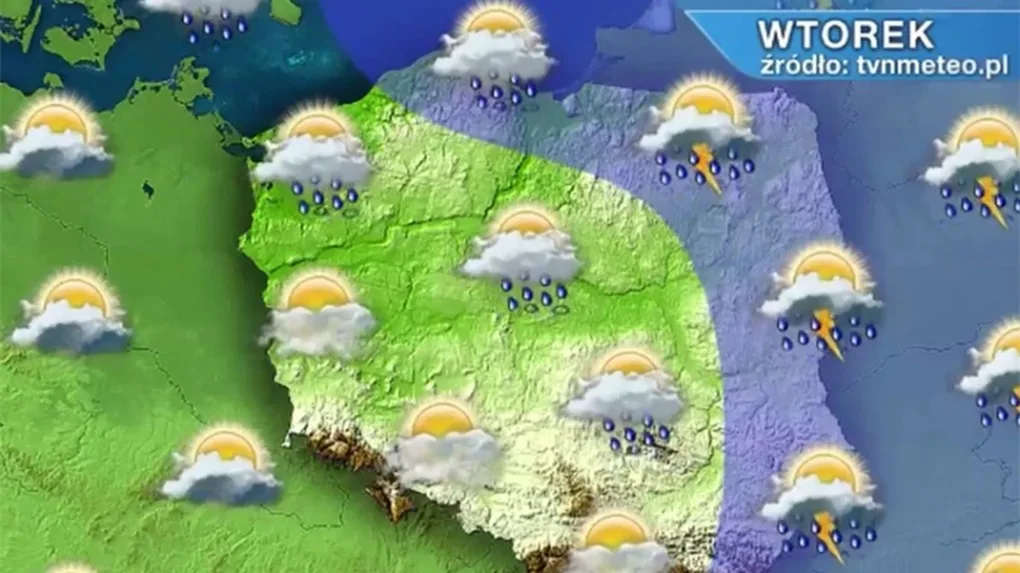We wtorek w całej Polsce słupki rtęci wskażą powyżej 20 stopni. Jednak zagrzmi i spadnie deszcz (wideo)