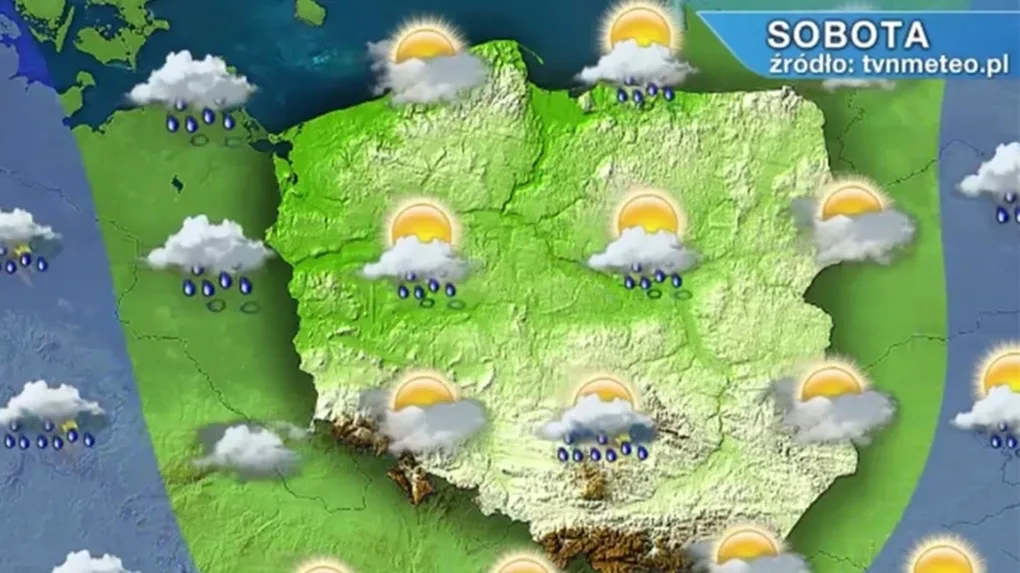 W sobotę pogodnie w centralnej części kraju (wideo)