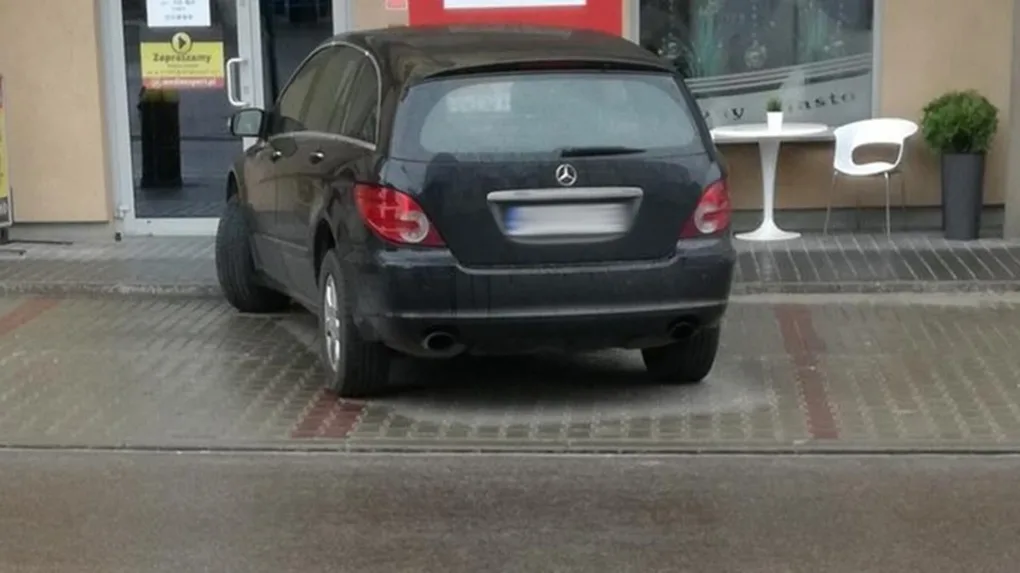 Mistrz parkowania przy ul. Mieczkowskiego