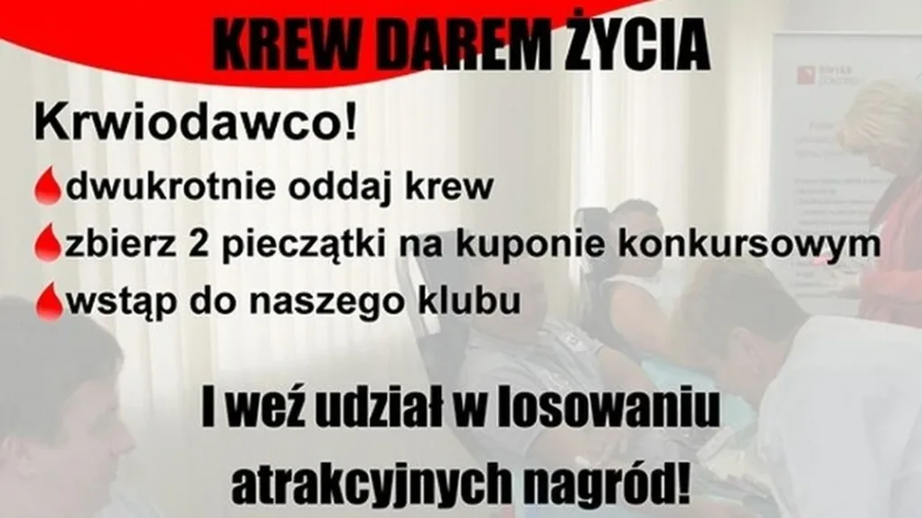 Konkurs dla Honorowych Dawców Krwi