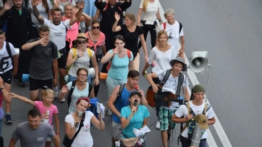 Upał, deszcz i burze pielgrzymom nie straszne (zdjęcia, wideo)