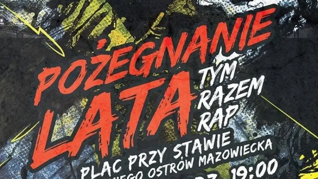'Pożegnanie lata' już dziś. Na scenie rap